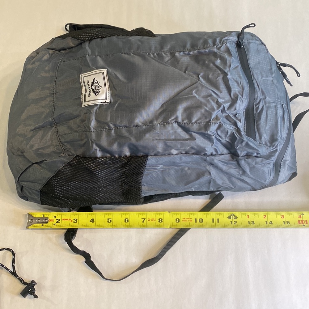 VANAHEIMR GRAY Hiking Backpack 20L Super Light / Portable / Water resistant - Picture 14 of 14